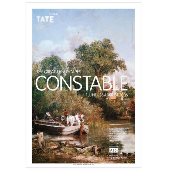 John Constable 2006 vintage poster